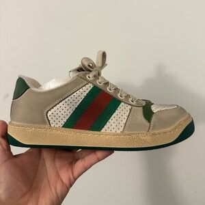 SOLD!! GUCCI SCREENER SNEAKERS